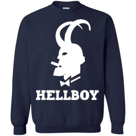 Sweatshirts Navy / Small Hellboy Crewneck Sweatshirt