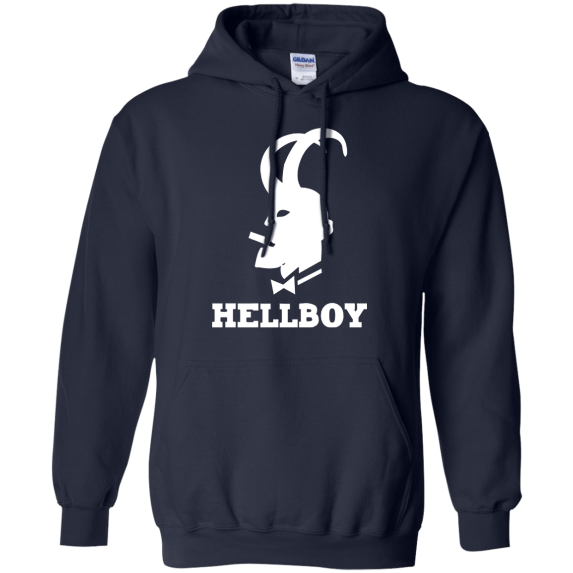 Sweatshirts Navy / Small Hellboy Pullover Hoodie