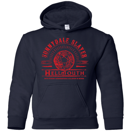 Sweatshirts Navy / YS Hellmouth Youth Hoodie