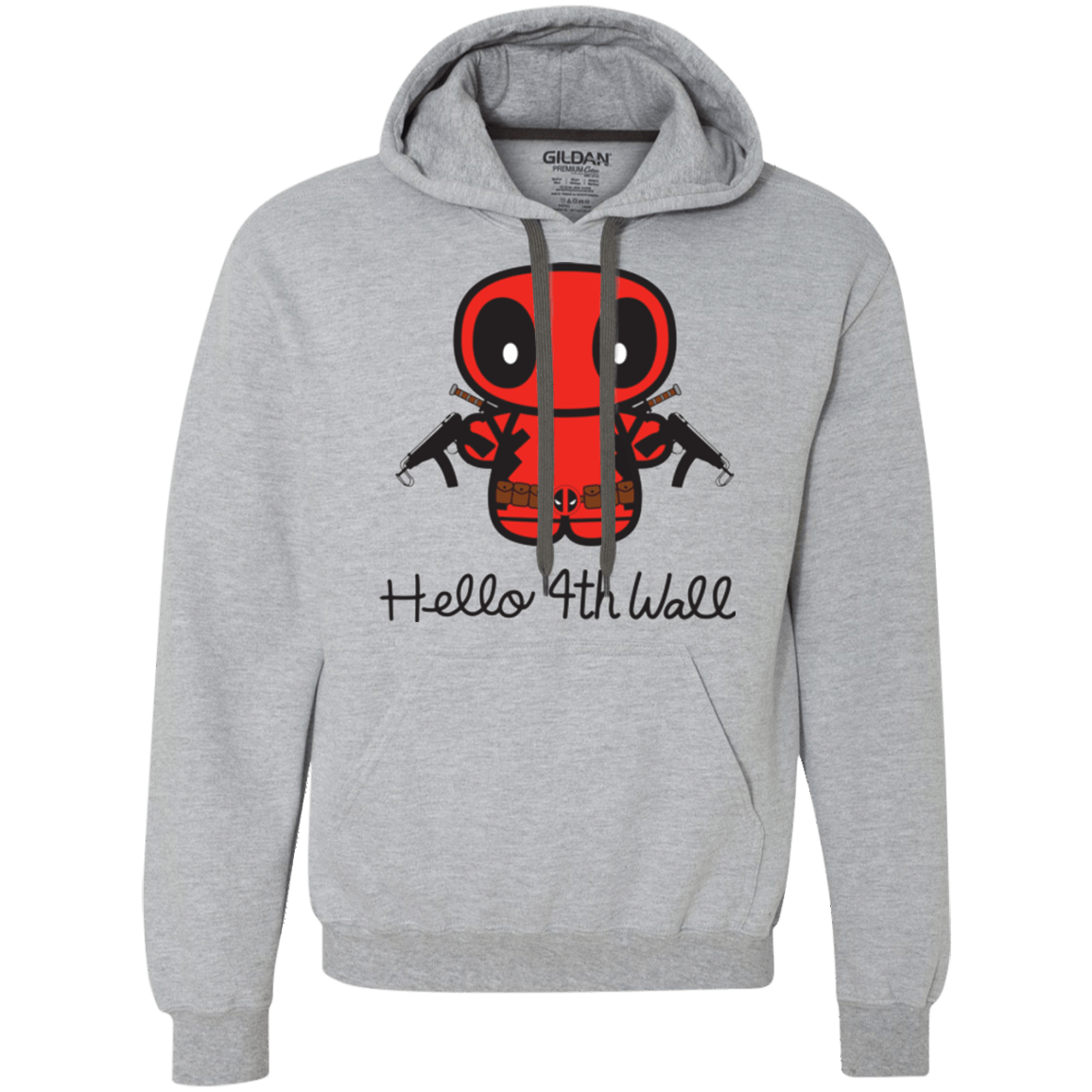 Sweatshirts Sport Grey / Small Hello 4th Wall Premium Fleece Hoodie