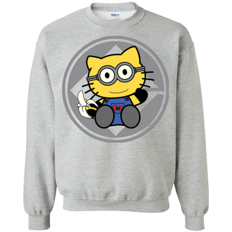 Sweatshirts Sport Grey / Small Hello Banana Crewneck Sweatshirt