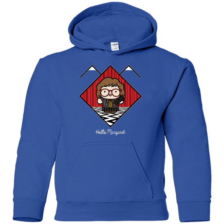 Sweatshirts Royal / YS Hello Margaret Youth Hoodie