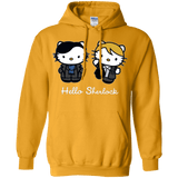 Sweatshirts Gold / Small Hello Sherlock Pullover Hoodie