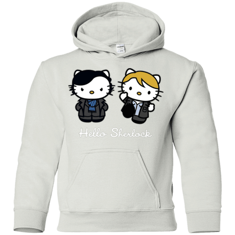 Sweatshirts White / YS Hello Sherlock Youth Hoodie