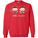 Sweatshirts Red / Small hellohunters Crewneck Sweatshirt