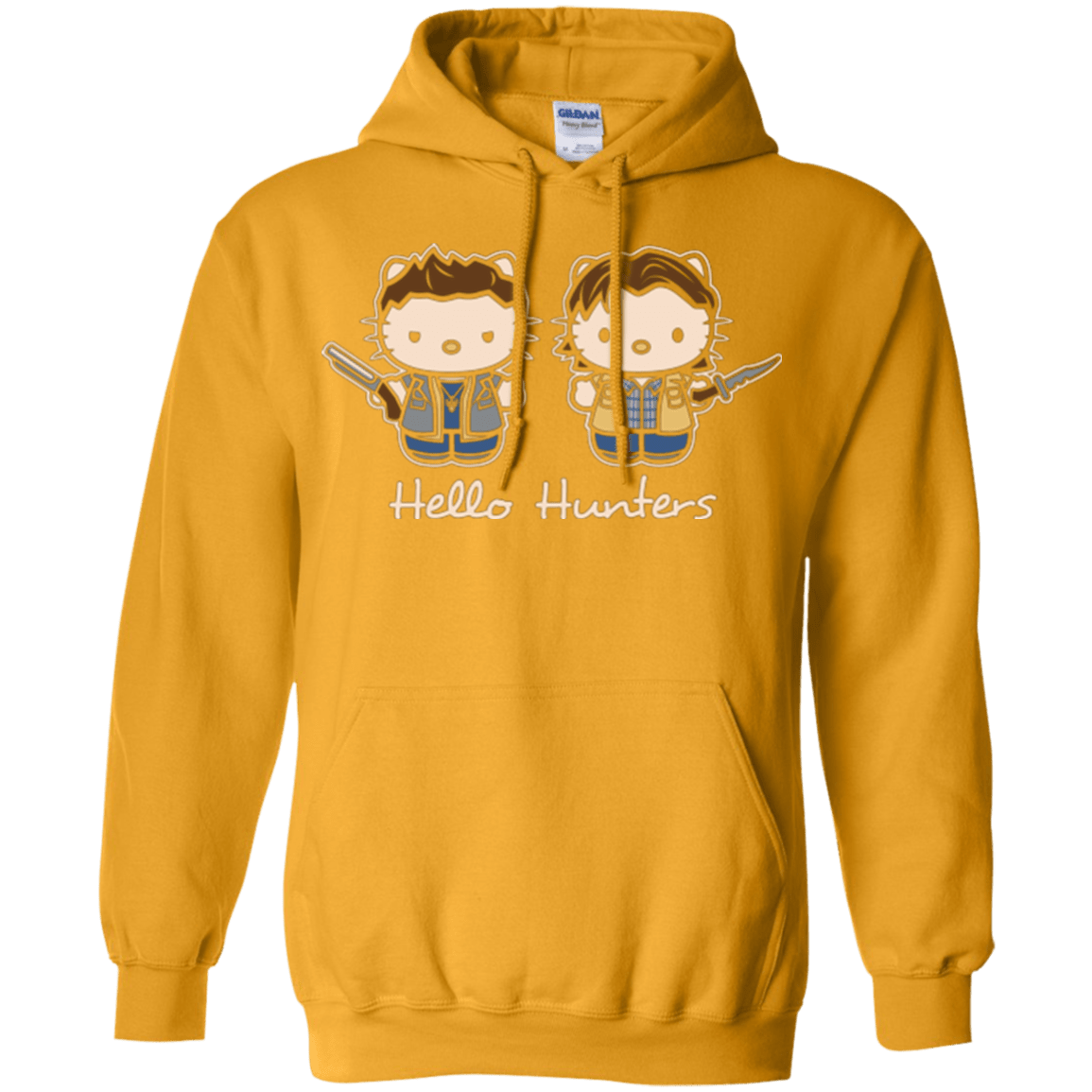 Sweatshirts Gold / Small hellohunters Pullover Hoodie