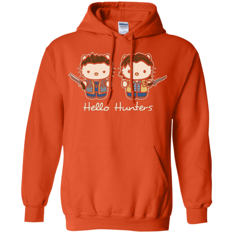 Sweatshirts Orange / Small hellohunters Pullover Hoodie