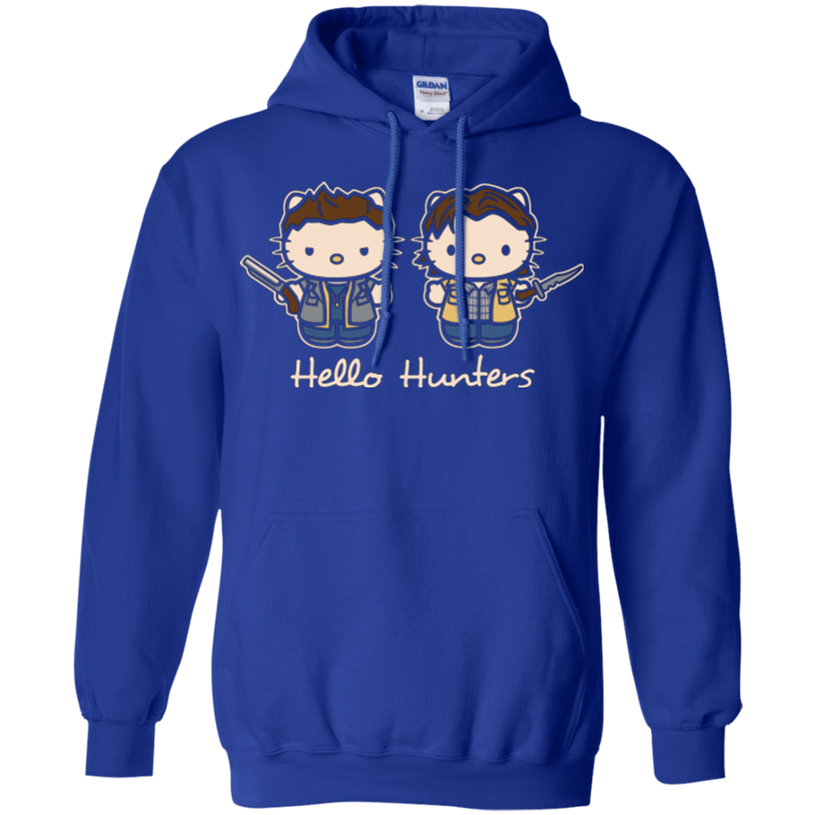 Sweatshirts Royal / Small hellohunters Pullover Hoodie