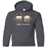 Sweatshirts Charcoal / YS hellohunters Youth Hoodie
