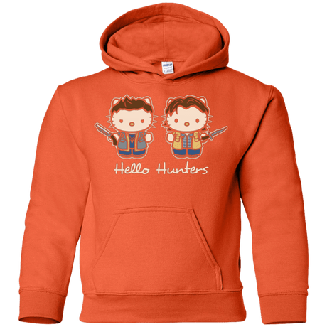 Sweatshirts Orange / YS hellohunters Youth Hoodie