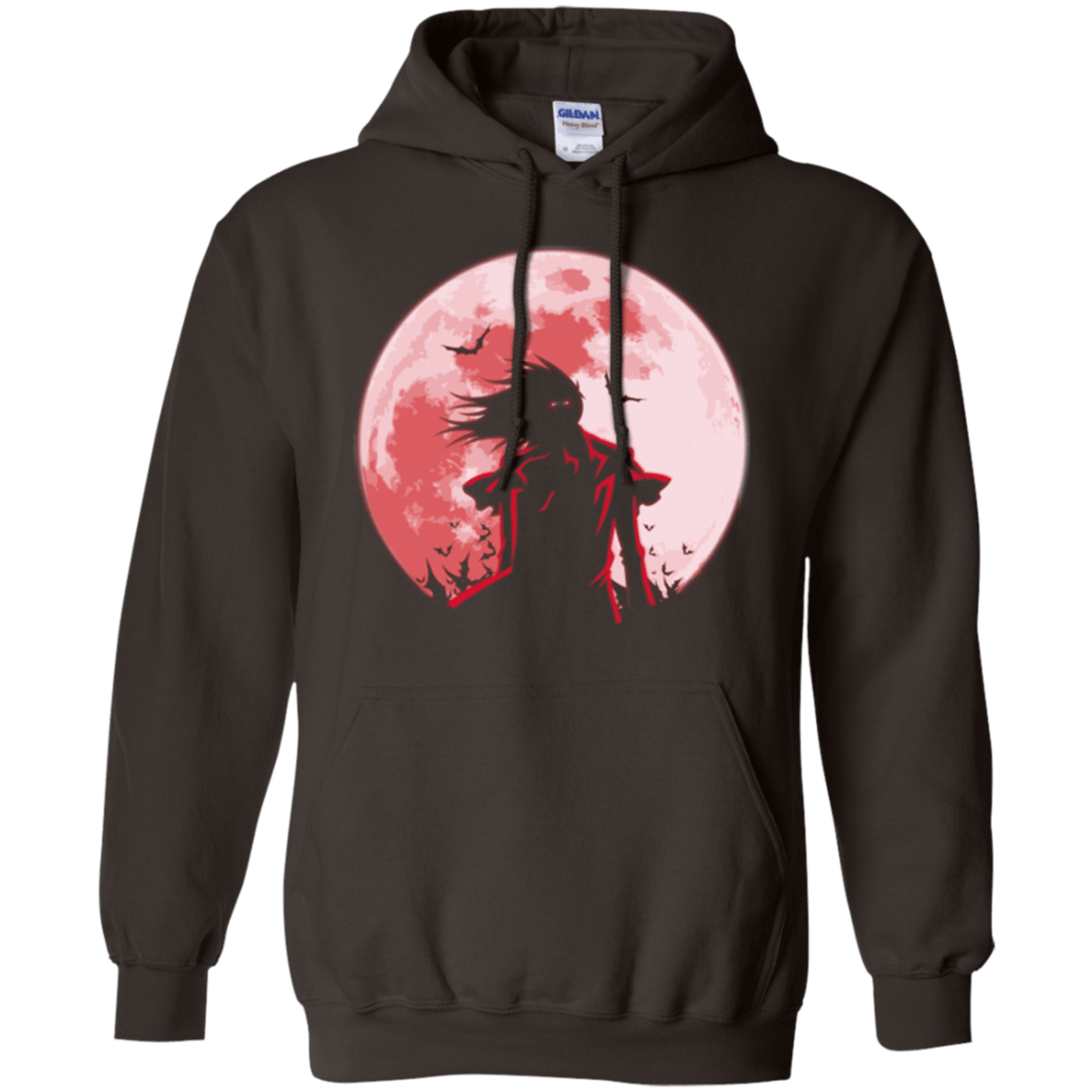 Sweatshirts Dark Chocolate / Small Hellsing Ultimate Pullover Hoodie