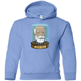 Sweatshirts Carolina Blue / YS Hershel Greene Head Youth Hoodie