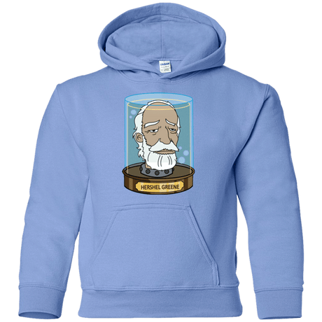 Sweatshirts Carolina Blue / YS Hershel Greene Head Youth Hoodie
