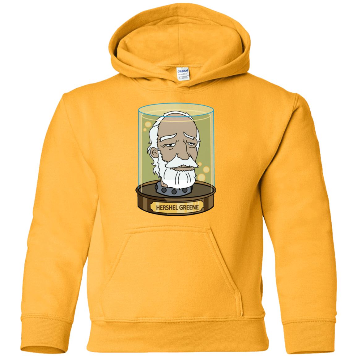 Sweatshirts Gold / YS Hershel Greene Head Youth Hoodie