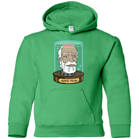 Sweatshirts Irish Green / YS Hershel Greene Head Youth Hoodie