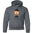 Sweatshirts Dark Heather / YS Hey You Guys Youth Hoodie