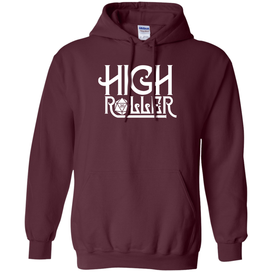 Sweatshirts Maroon / Small High Roller Pullover Hoodie