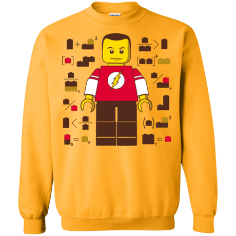 Sweatshirts Gold / Small Highly Illogical Crewneck Sweatshirt