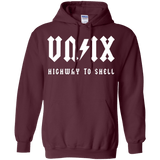 Sweatshirts Maroon / Small Highway to shell Pullover Hoodie