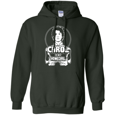 Sweatshirts Forest Green / Small Homegirl Carol Pullover Hoodie