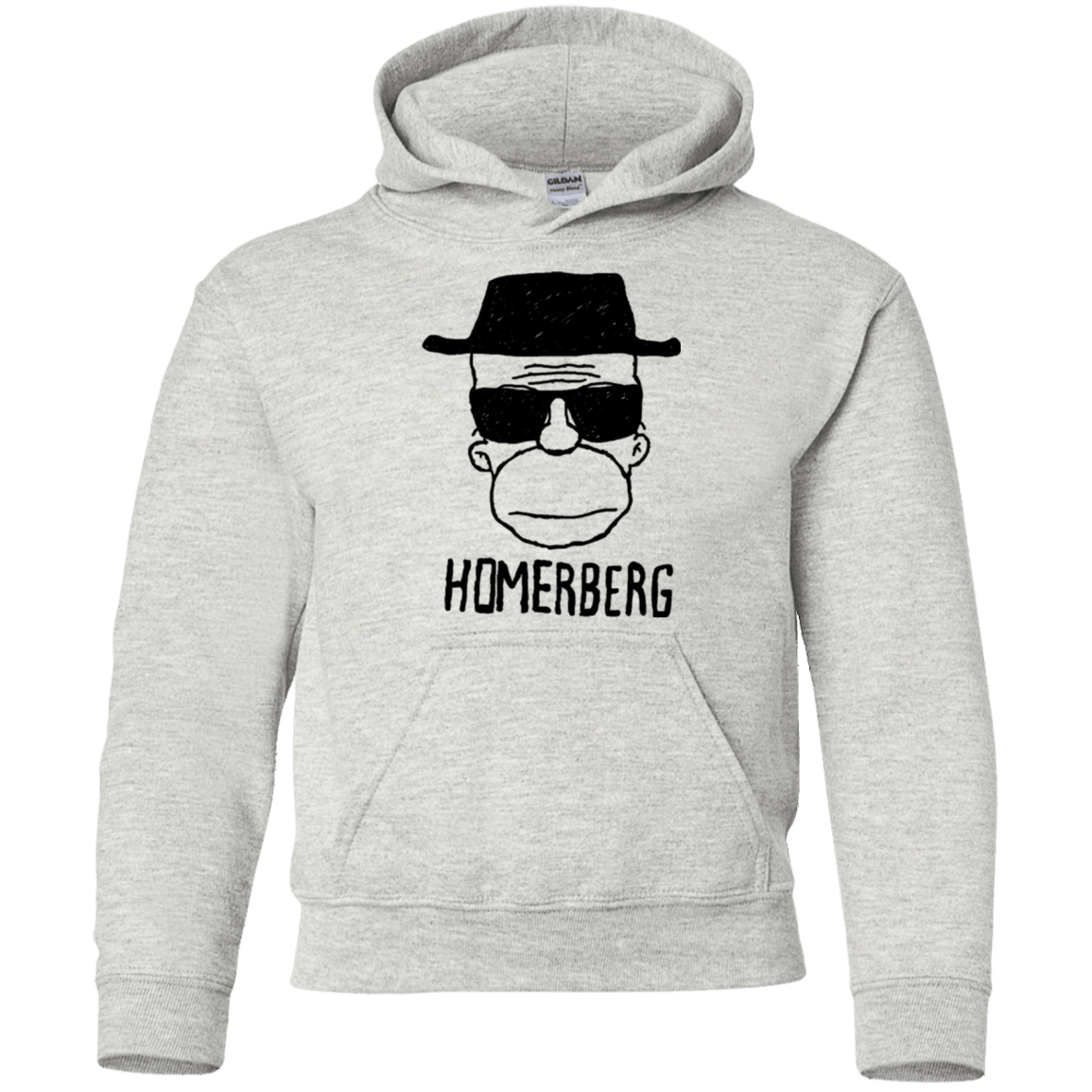 Sweatshirts Ash / YS Homerberg Youth Hoodie
