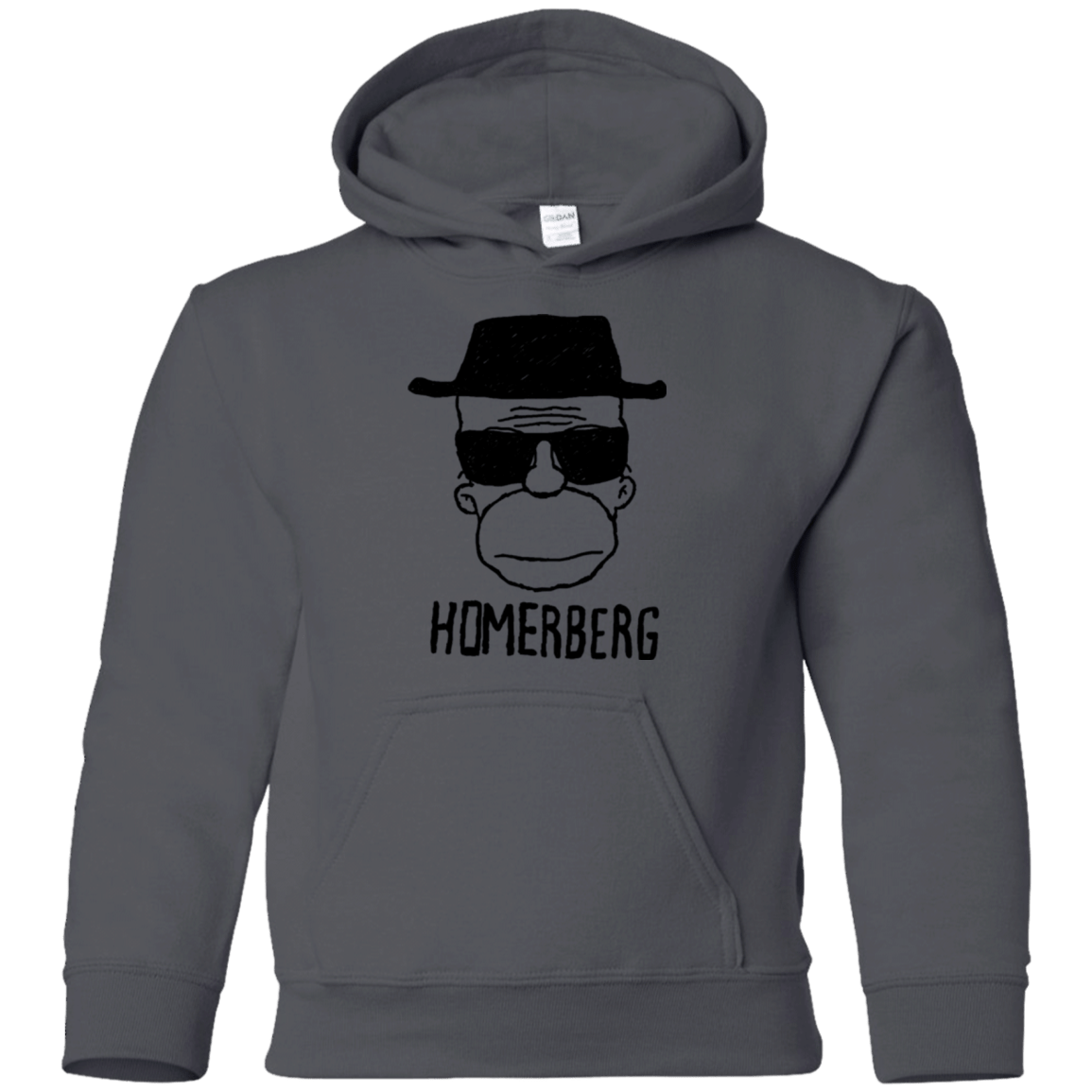 Sweatshirts Charcoal / YS Homerberg Youth Hoodie