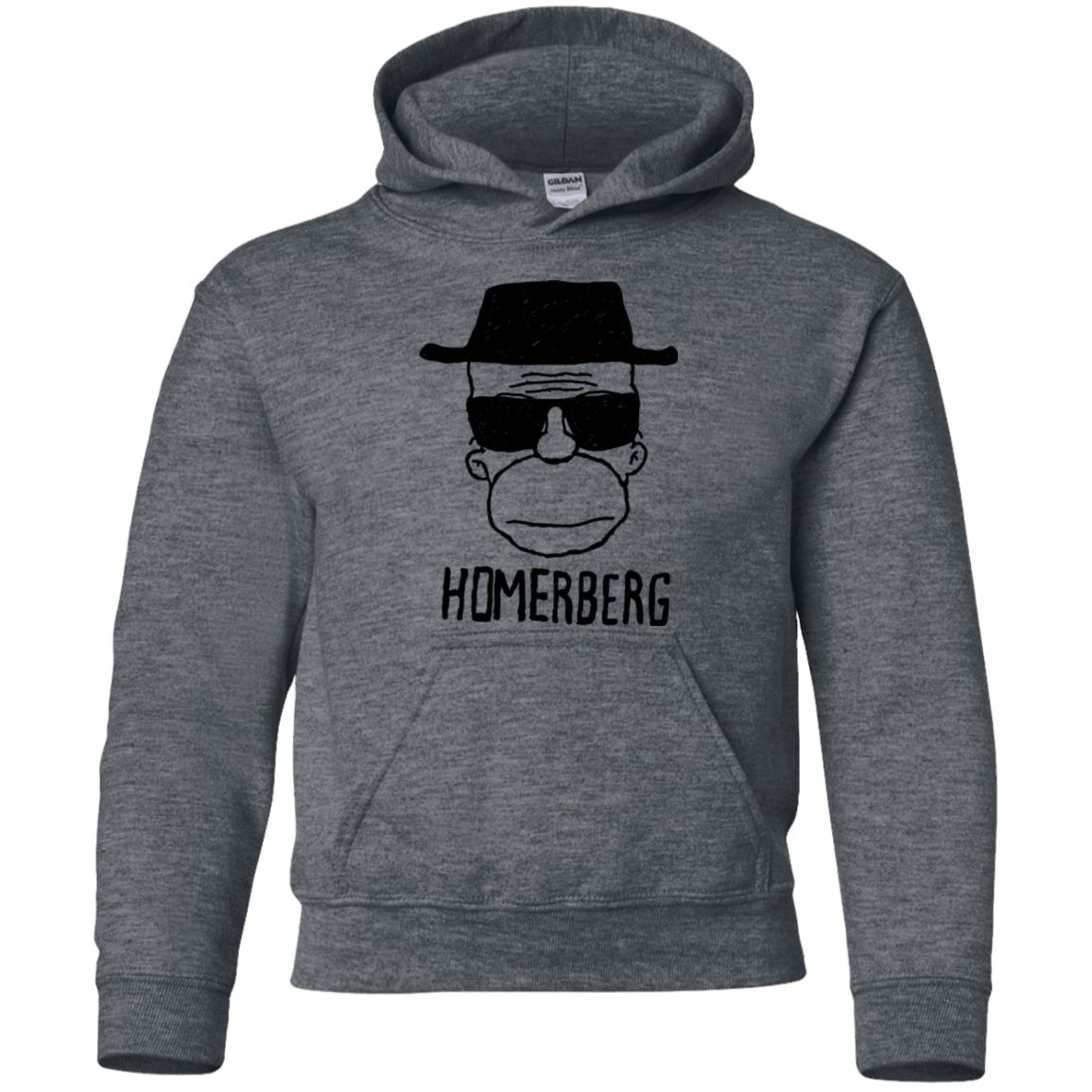 Sweatshirts Dark Heather / YS Homerberg Youth Hoodie