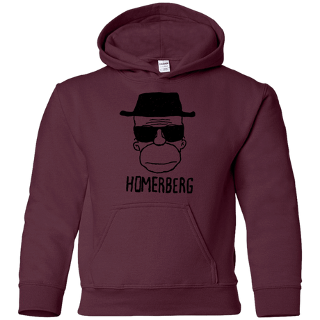 Sweatshirts Maroon / YS Homerberg Youth Hoodie