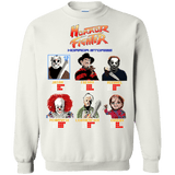 Sweatshirts White / Small Horror Fighter Crewneck Sweatshirt