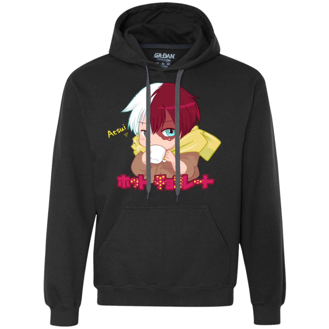 Sweatshirts Black / S Hotto Chokoretto Premium Fleece Hoodie