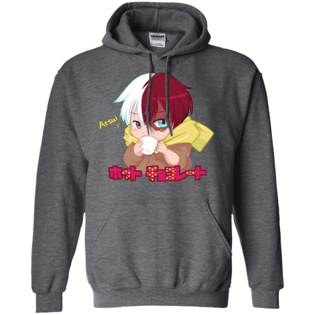 Sweatshirts Dark Heather / S Hotto Chokoretto Pullover Hoodie