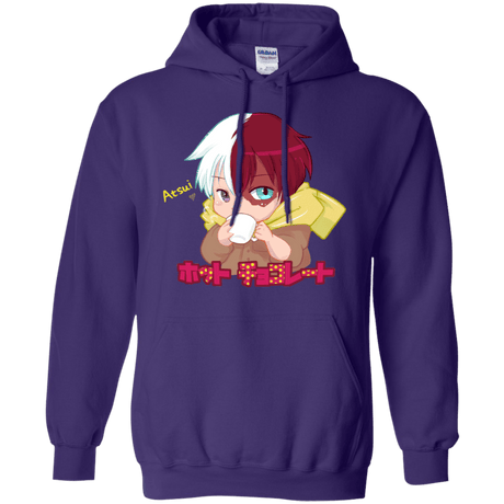 Sweatshirts Purple / S Hotto Chokoretto Pullover Hoodie