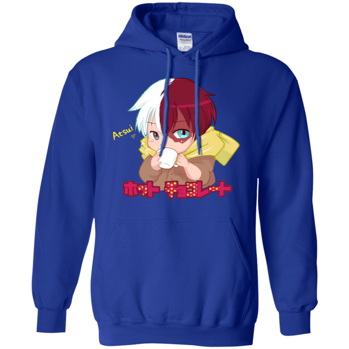 Sweatshirts Royal / S Hotto Chokoretto Pullover Hoodie