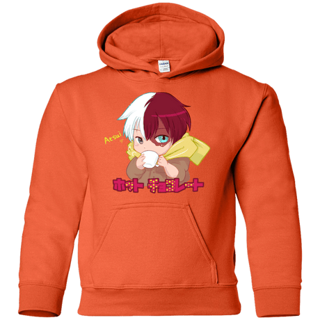 Sweatshirts Orange / YS Hotto Chokoretto Youth Hoodie