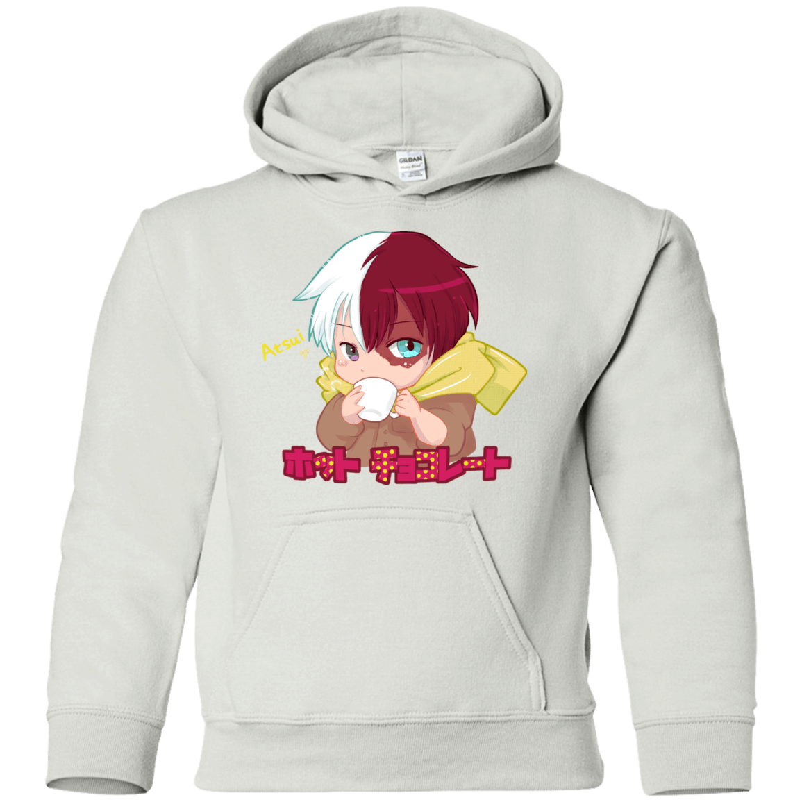 Sweatshirts White / YS Hotto Chokoretto Youth Hoodie