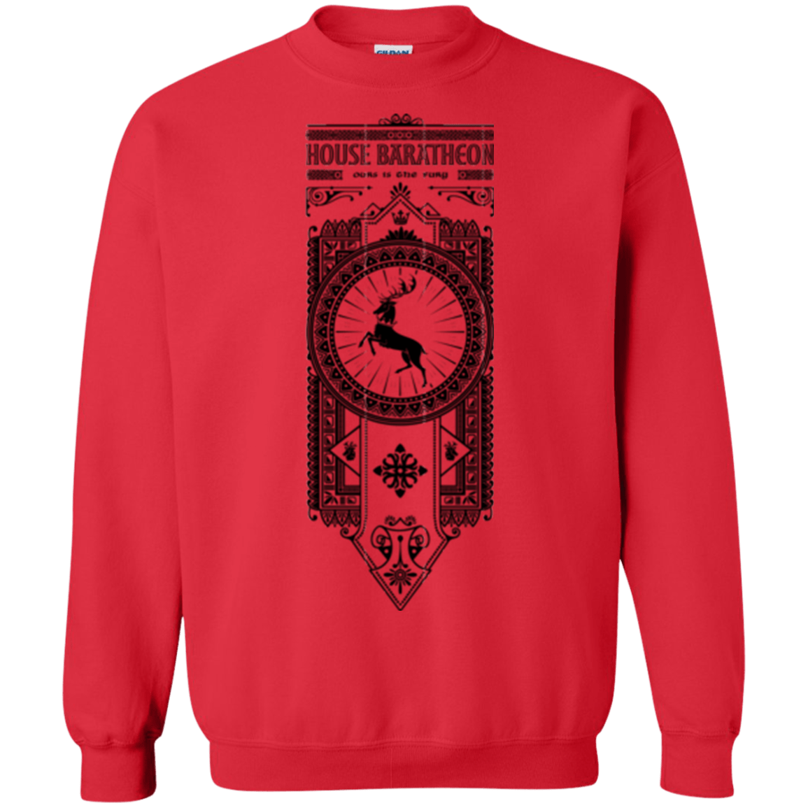 Sweatshirts Red / Small House Baratheon Crewneck Sweatshirt