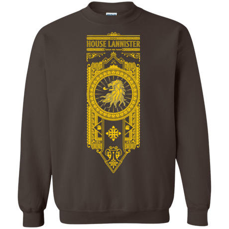 Sweatshirts Dark Chocolate / Small House Lannister (1) Crewneck Sweatshirt