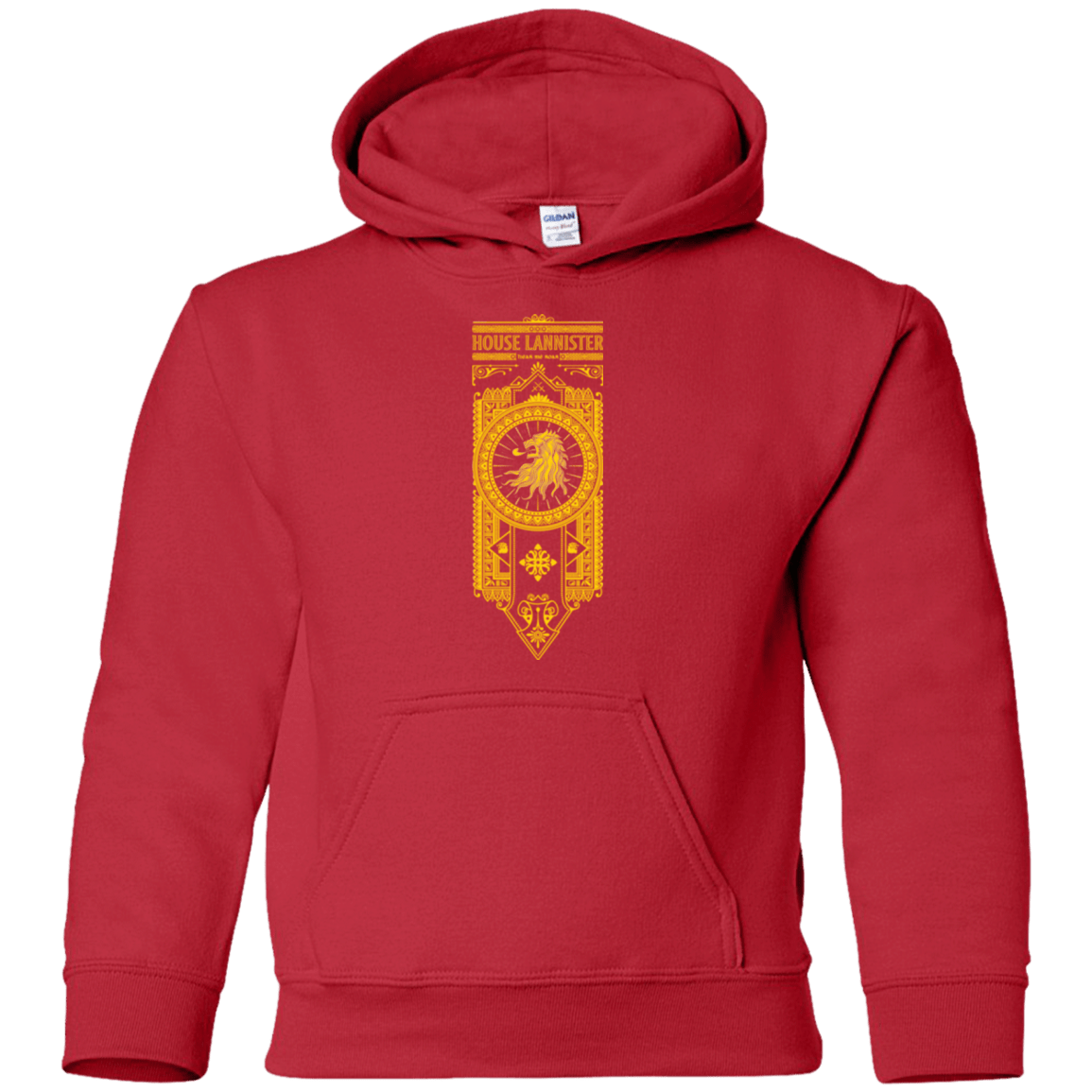 Sweatshirts Red / YS House Lannister (1) Youth Hoodie