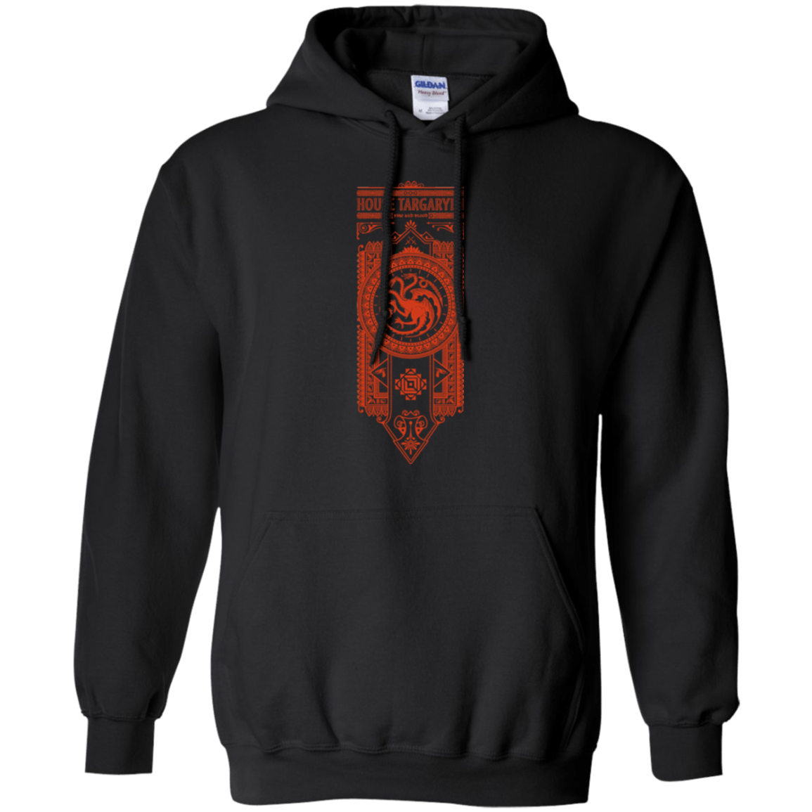 Sweatshirts Black / Small House Targaryen Pullover Hoodie