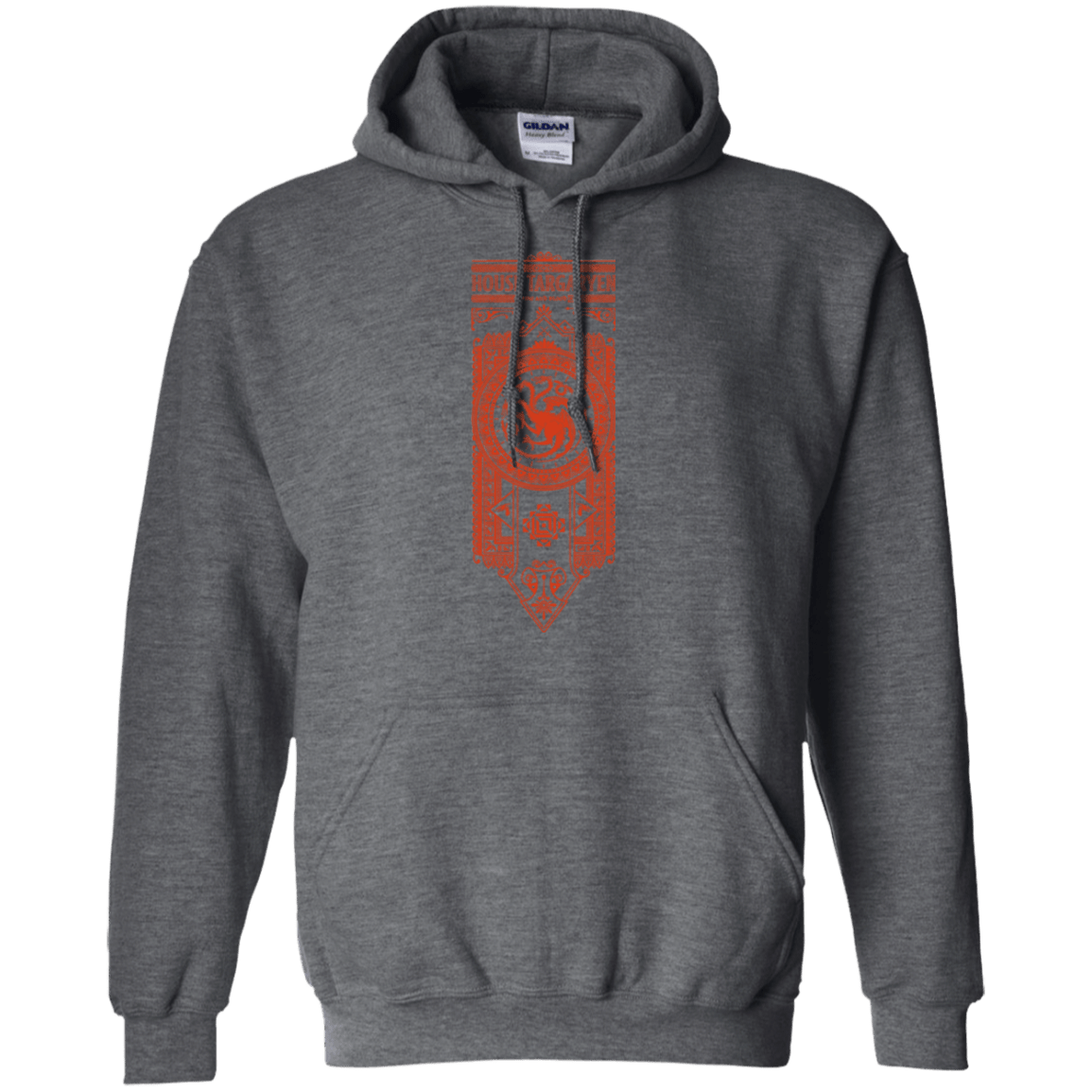 Sweatshirts Dark Heather / Small House Targaryen Pullover Hoodie