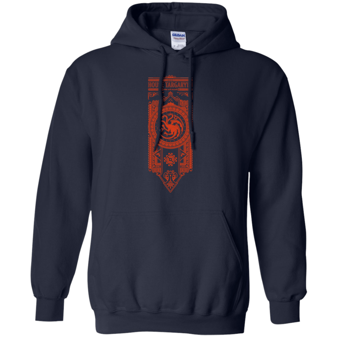 Sweatshirts Navy / Small House Targaryen Pullover Hoodie