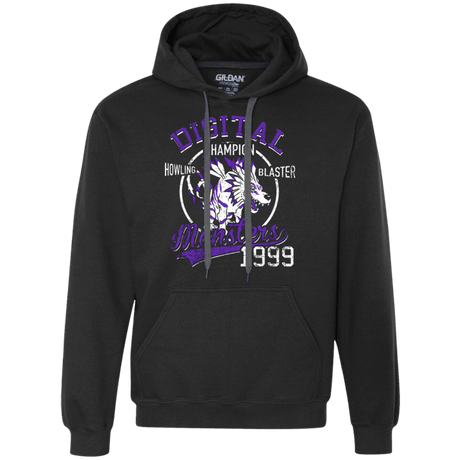 Sweatshirts Black / Small Howling Blaster Premium Fleece Hoodie