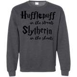 Sweatshirts Dark Heather / Small Hufflepuff Streets Crewneck Sweatshirt