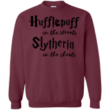 Sweatshirts Maroon / Small Hufflepuff Streets Crewneck Sweatshirt