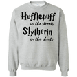 Sweatshirts Sport Grey / Small Hufflepuff Streets Crewneck Sweatshirt