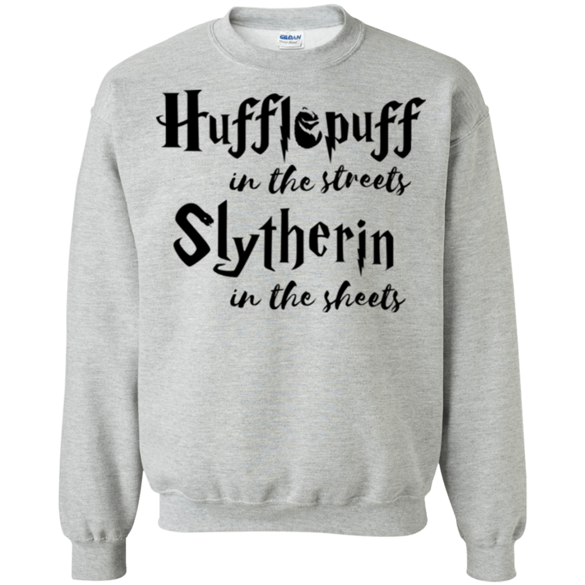 Hufflepuff top crewneck sweatshirt