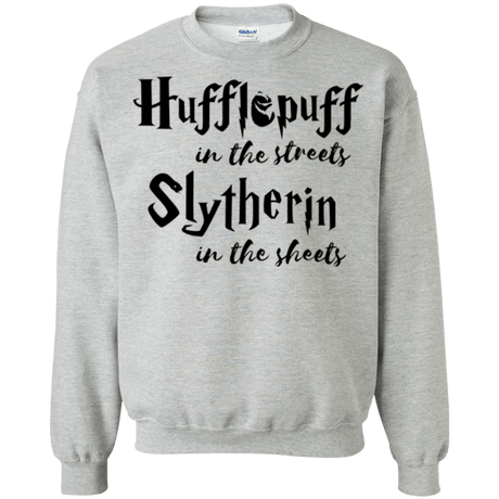 Sweatshirts Sport Grey / Small Hufflepuff Streets Crewneck Sweatshirt