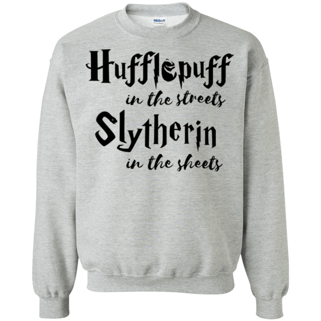 Sweatshirts Sport Grey / Small Hufflepuff Streets Crewneck Sweatshirt