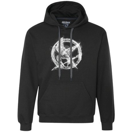 Sweatshirts Black / Small Hunger Games Smoke Premium Fleece Hoodie
