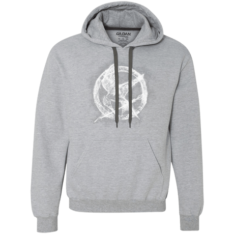 Sweatshirts Sport Grey / Small Hunger Games Smoke Premium Fleece Hoodie
